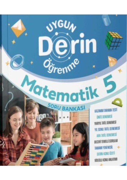 Sadık Uygun Yayınları 5. Sınıf Derin Öğrenme Matematik Soru Bankası