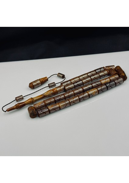 Özel El Yapımı Koleksiyonluk Gümüş Işlemeli Kuka Tesbih Hcz-Model Kukagg fırsatları