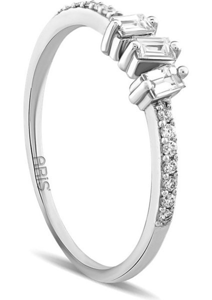 Pırlanta Baget Yüzük modelleri