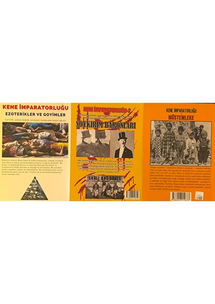 Kene Imparatorluğu Serisi Ezoterik ve Goyimler-Soykırım Baronları-Müstemleke (YAZEN HOCA) / 3 Kitap Takım fiyatları