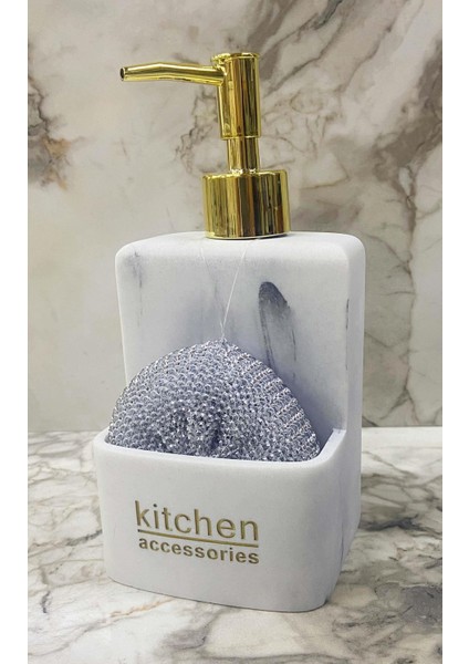 Sıvı Sabunluk Süngerlik Polyester Sıvı Sabunluk