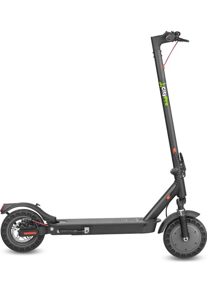 Ön ve Arka Süspansiyonlu Çift Şürüş Modlu Katlanabilir Elektrikli Scooter