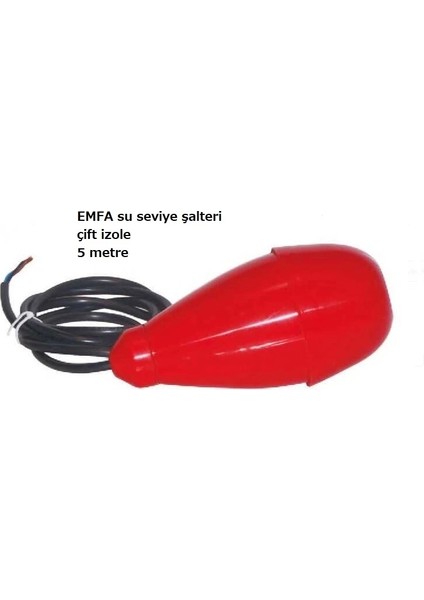 Emfa Su Seviye Şalteri Çift Izole 5 Metre Kablolu