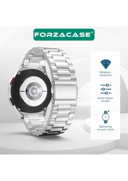 Samsung Galaxy Watch 7 40MM ile Uyumlu Metal Baklalı Kordon Kayış - FC790 fiyatları