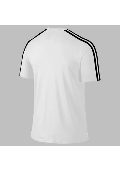 Yeni Seri Erkek Beyaz Dri-Fit Kumaş Yuvarlak Yaka Şık Konforlu T-Shirt S-3xl fiyatları