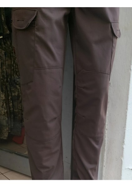 Koruma Taktikal Likralı Koyu Kahve Su Itici Ince ve Yumuşak Pantolon Ibüyük Beden Kargo fiyatları