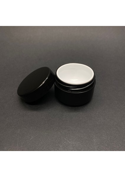 10 ml Siyah Plastik Kavanoz , 10 cc Kapaklı Krem Kavanozu x 6 Adet fiyatları