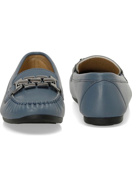 24K-512 4pr Lacivert Kadın Loafer