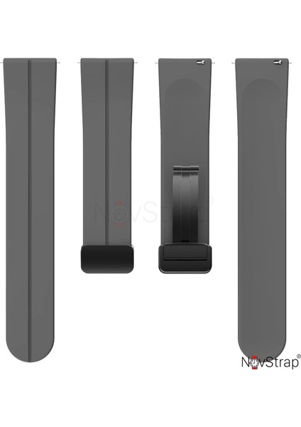 Huawei Watch Gt5 46mm Gt5 Pro Gt4 46mm Gt3 46mm Gt3 Pro Gt3 Se ile Uyumlu Kordon Silikon Magnet Toka fırsatları