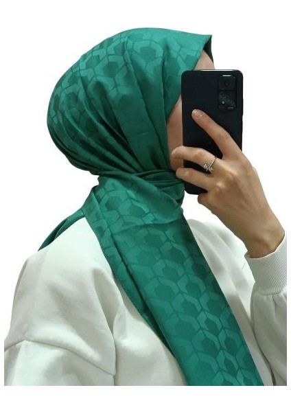 Jakarlı Dörtgen Taş Desenli Şal 1030 modelleri