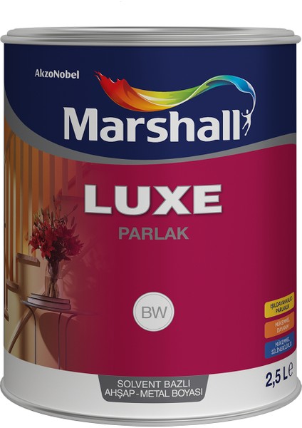 Luxe Parlak Sentetik Yağlı Boya