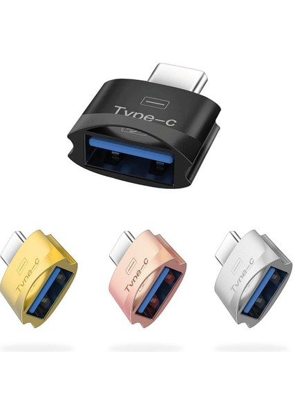 Linktech O193 Type-C - USB Dönüştürücü Otg Zinc Metal Adaptör