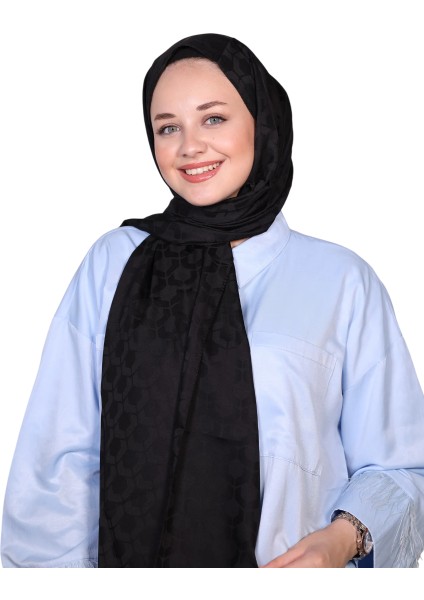 Jakarlı Dörtgen Taş Desenli Şal 1030 modelleri