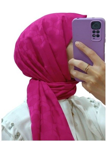 Jakarlı Dörtgen Taş Desenli Şal 1030 modelleri