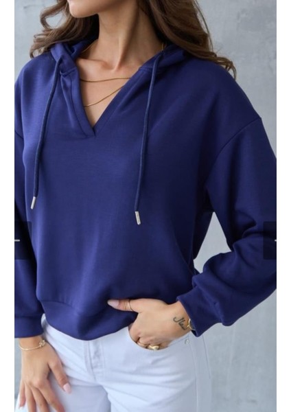 Kadın Sweatshirt Modal Kumaş Kapüşonlu fırsatları
