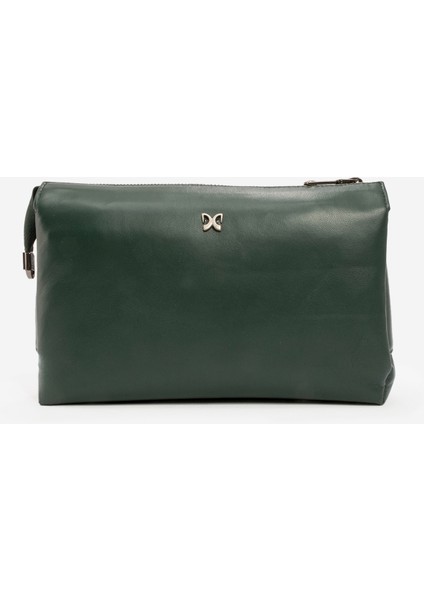 Mila Kadın Çapraz Askılı Kol Çantası Yeşil