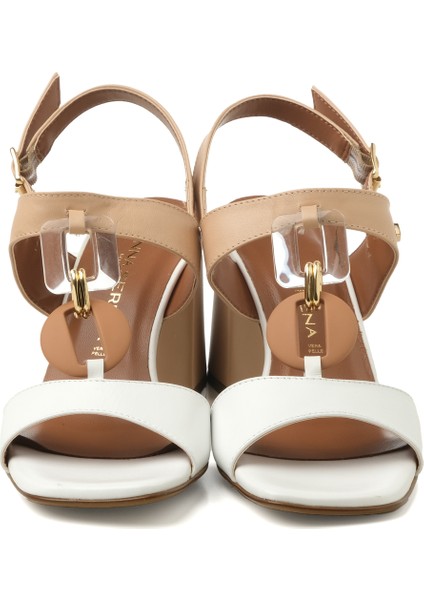 Kadın Sandalet 4D5214DP Donna Serena Vıt.seta Bıanco Nude fiyatları