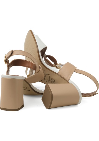 Kadın Sandalet 4D5214DP Donna Serena Vıt.seta Bıanco Nude indirimleri