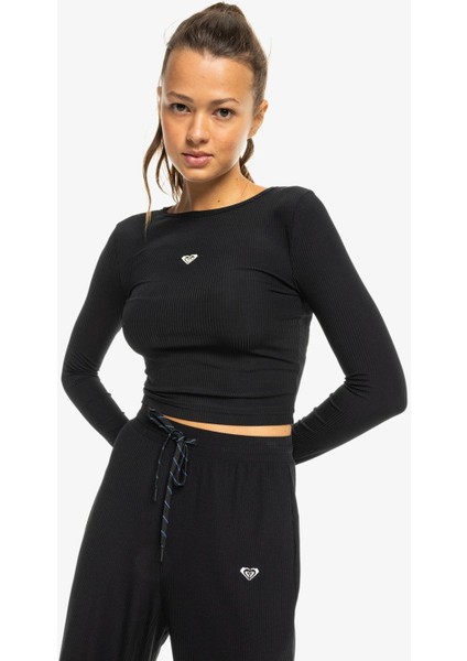 Rise & Vibe Rib Ls Kadın Tişört ERJKT04175 fiyatları