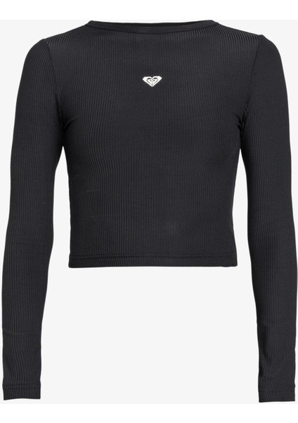 Rise & Vibe Rib Ls Kadın Tişört ERJKT04175 fırsatları