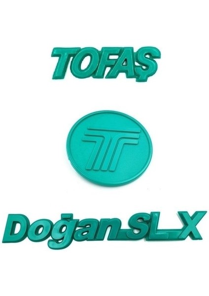 Tofaş Bagaj Arma Seti Doğan Slx Yazısı Bagaj Yazısı