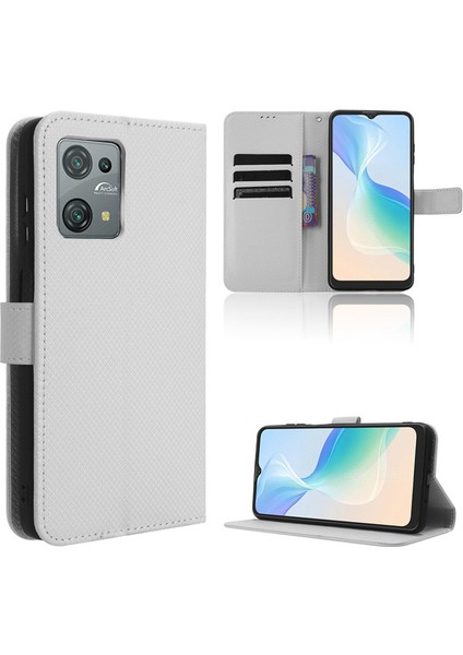Blackview Oscal C30 Pro Deri Cüzdanlı Kapaklı Telefon Kılıfı (Yurt Dışından)
