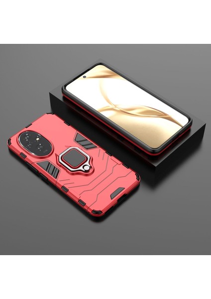 Huawei Honor 200 Ayaklı ve Manyetik Araç Tutucu Tutucu Kılıflı Kılıf (Yurt Dışından)