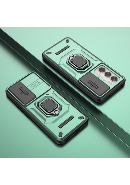 Oppo Reno 12 Pro Kamera Kılıflı Darbeye Dayanıklı Telefon Kılıfı (Yurt Dışından)