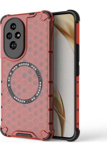 Huawei Honor 200 Manyetik Kılıf Darbeye Dayanıklı Telefon Kılıfı (Yurt Dışından)