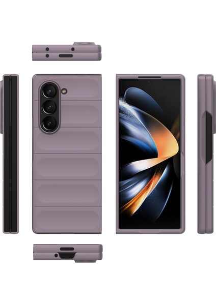 Samsung Galaxy Z Fold 6 Yumuşak Tpu Darbeye Dayanıklı Telefon Kılıfı (Yurt Dışından)