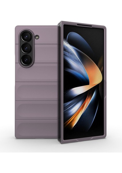 Samsung Galaxy Z Fold 6 Yumuşak Tpu Darbeye Dayanıklı Telefon Kılıfı (Yurt Dışından)