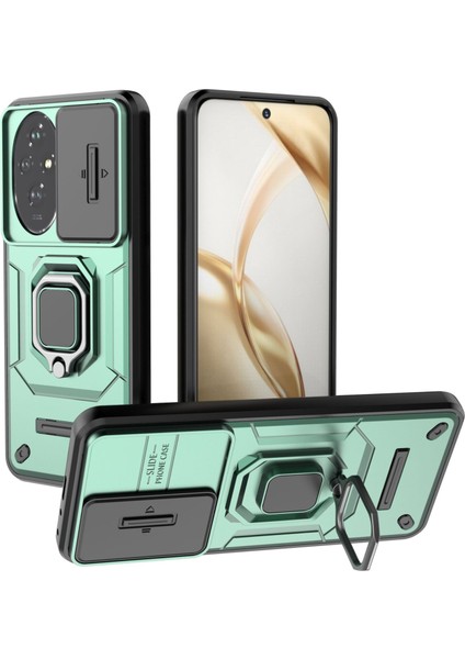 Huawei Huawei Honor 200 Pro Kamera Kılıflı Darbeye Dayanıklı Telefon Kılıfı (Yurt Dışından)