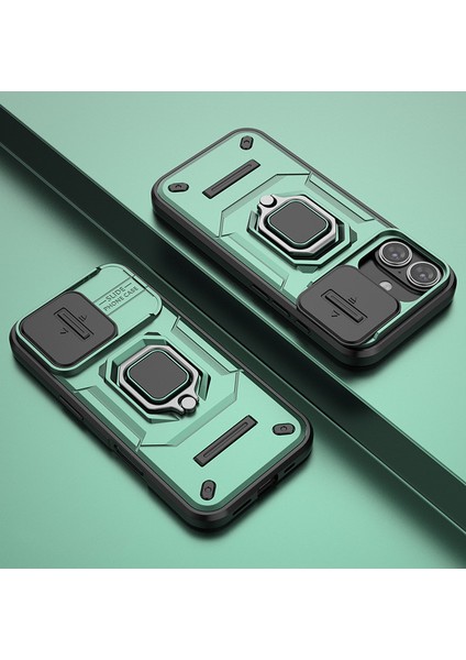 Iphone 16 Plus Kamera Kılıflı Darbeye Dayanıklı Telefon Kılıfı (Yurt Dışından) fiyatları