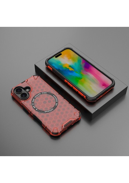 Iphone 16 Plus Manyetik Kılıf Darbeye Dayanıklı Telefon Kılıfı (Yurt Dışından) fiyatları