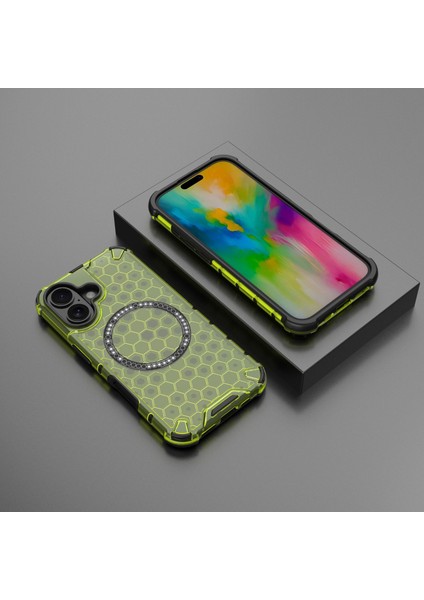 Iphone 16 Plus Manyetik Kılıf Darbeye Dayanıklı Telefon Kılıfı (Yurt Dışından) fiyatları