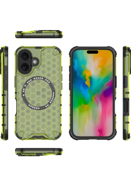 Iphone 16 Plus Manyetik Kılıf Darbeye Dayanıklı Telefon Kılıfı (Yurt Dışından) modelleri