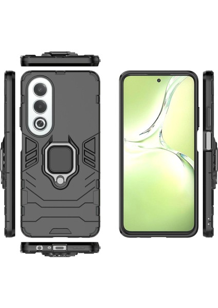 Oppo K12X Ayaklı ve Manyetik Araç Tutucu Tutucu Kılıflı Kılıf (Yurt Dışından) modelleri