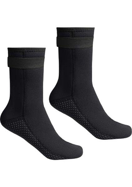 3mm Naylon Dalış Çorabı Plaj Patik Ayakkabı Rafting Yelken Şnorkel Siyah Beden M Boyutu 40 Ila 41 (Yurt Dışından) fırsatları