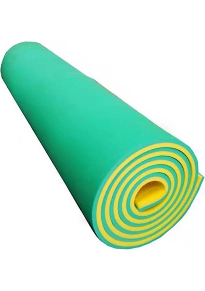 Su Şamandıra Matını Yenilemez 2 Katmanlar Havuz Için Yüzen Xpe Köpek Plaj Nehri Sarı ve Yeşil (Yurt Dışından) modelleri