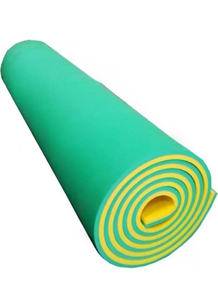 Su Şamandıra Matını Yenilemez 2 Katmanlar Havuz Için Yüzen Xpe Köpek Plaj Nehri Sarı ve Yeşil (Yurt Dışından) fırsatları