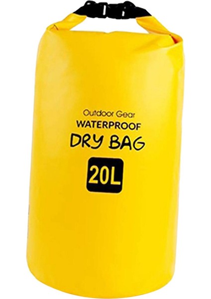 Su Geçirmez Torba - 20L Için Ayarlanabilir Omuz Askılı Sıkıştırma Çuval (Yurt Dışından)