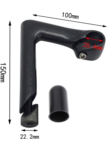 Gooseeck Sapı 22.2mm 1 "bisikletler Için Sıradan (Yurt Dışından)
