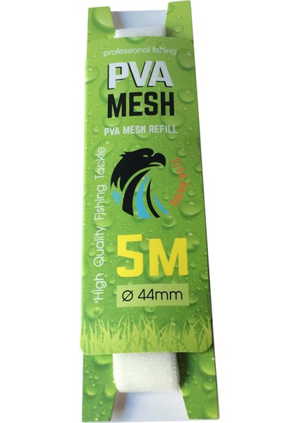 Pva Balıkçılık Çantası Jigs Cazibesi Çözünür Örgü Tüp Stoklama Acce 44MMX5M (Yurt Dışından)