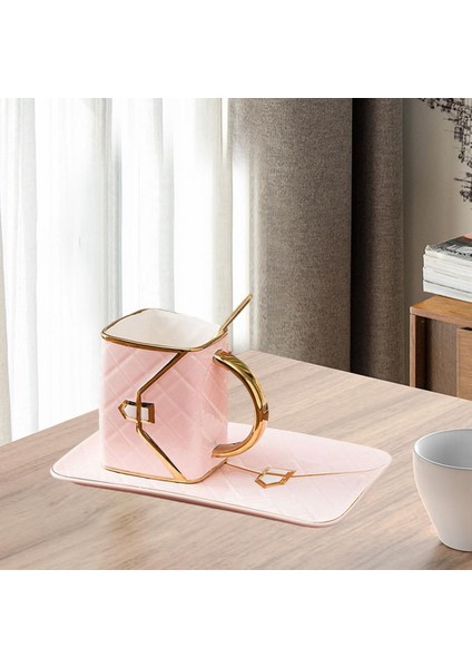 Çanta Şekli Set Daha Güçlü Tutamak Içecek Giysisi Aşınmaya Dayanıklı 310ML Pembe (Yurt Dışından) modelleri