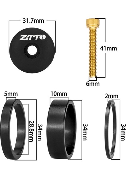 Bisiklet Kulaklık Aletleri Alüminyum Alaşımlı Sağlam Dayanıklı Bisiklet Çatal Yıkama Seti Siyah (Yurt Dışından) modelleri