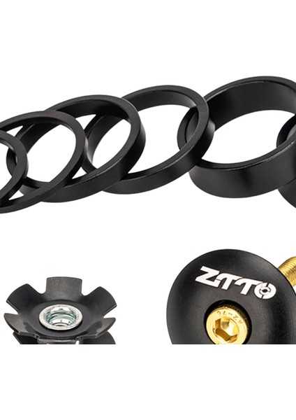 Bisiklet Kulaklık Aletleri Alüminyum Alaşımlı Sağlam Dayanıklı Bisiklet Çatal Yıkama Seti Siyah (Yurt Dışından) indirimleri