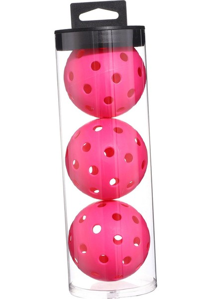 3x Pickleball Turşu Topları Açı Onaylı Turnuva Şkin Kırmızısı Için (Yurt Dışından) fiyatları