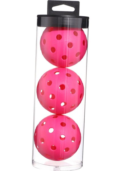 3x Pickleball Turşu Topları Açı Onaylı Turnuva Şkin Kırmızısı Için (Yurt Dışından) modelleri
