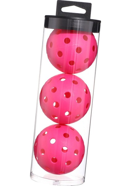 3x Pickleball Turşu Topları Açı Onaylı Turnuva Şkin Kırmızısı Için (Yurt Dışından) indirimleri