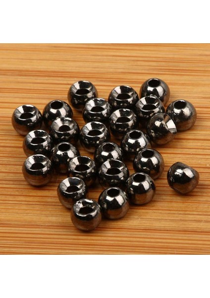 25 Adet Tungsten Oluklu Sinek Bağlama Boncuk Topu Boncuk 4mm Siyah (Yurt Dışından) modelleri